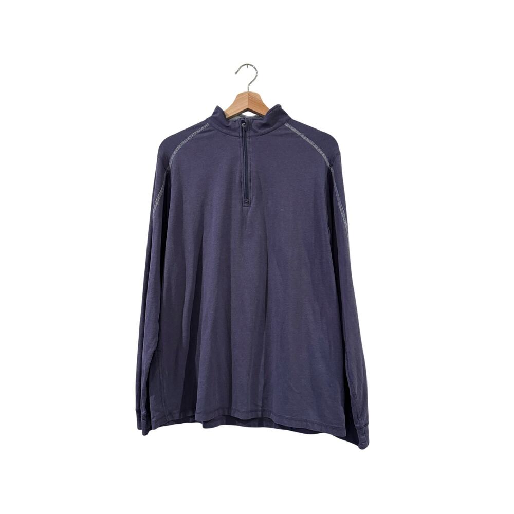 tasc Deep Purple 1/4 Zip Pullover Medium